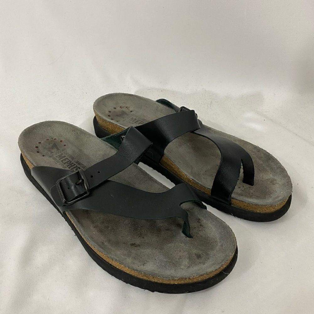 Mephisto Black Helen Sandals 